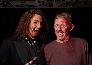 Billy and Colin Enjoying'Fun Time' at the 'Cops and Monsters' Filming in Glasgow - 19 January 2014